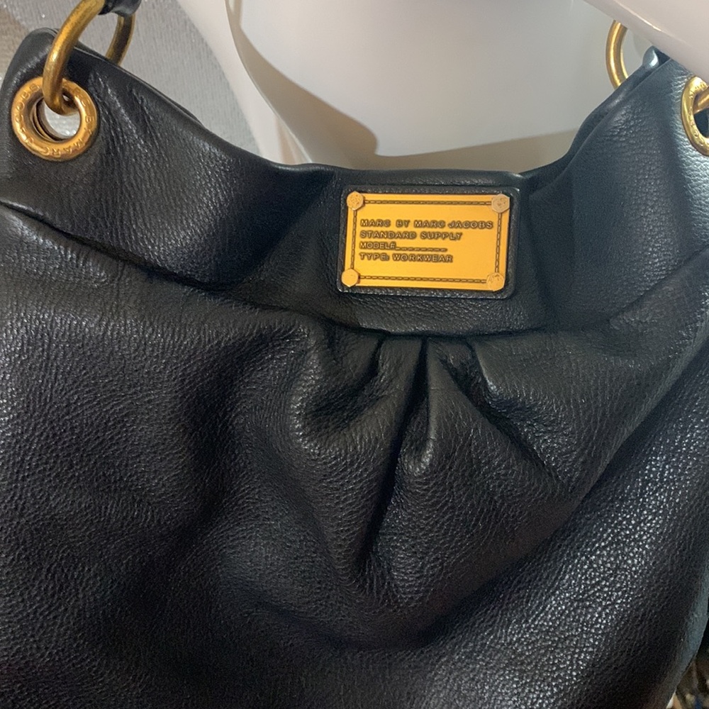 Marc Jacobs Black Q Hilier Hobo - Picture 2 of 8